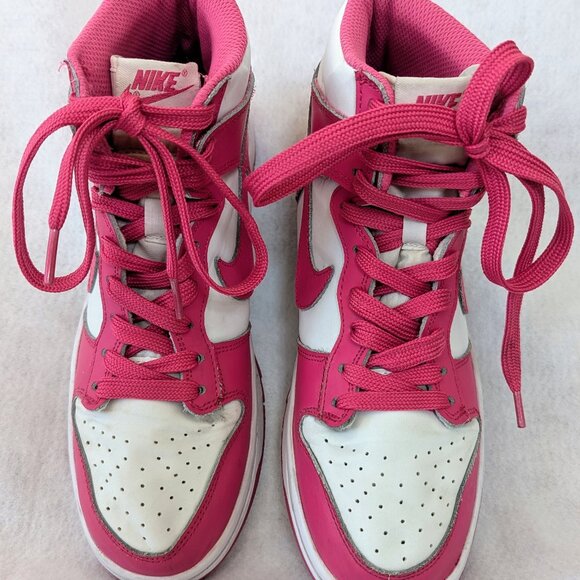 Nike Dunk High Pink Prime Size 8 - Picture 1 of 7